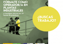 Curso GRATUITO de operador/a en plantas industriales