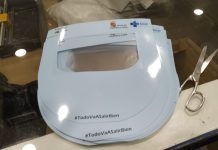 La gran colaboración con la USAL ha permitido la producción de 14.287 pantallas de protección facial y se prevé alcanzar las 80.000 unidades en pocos días