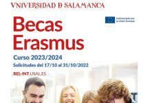 Becas Erasmus curso 2023/2024