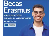 Becas Erasmus curso 2024/2025 beca Erasmus 2024 2025