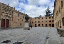La Universidad de Salamanca cierra por vacaciones de verano Universidad de Salamanca Patio de Escuelas Audiología Universidad Salamanca Grado Exclusivo Vacaciones Modificación anulación matrícula USAL 2024 Universidad Salamanca nuevas titulaciones becas colaboración investigación 2026