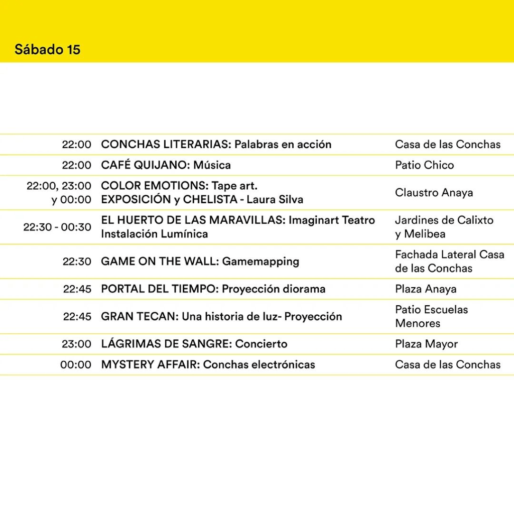 FÀCYL SALAMANCA 2024 PROGRAMA