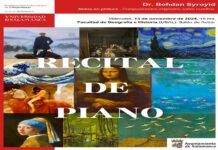 La Facultad de Geografía e Historia acoge el recital del compositor y pianista Bohdan Syroyid La Facultad de Geografía e Historia acoge el recital del compositor y pianista Bohdan Syroyid