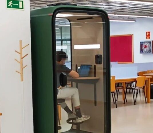 Se instalan cápsulas de estudio en las bibliotecas de Salamanca cápsula estudio bibliotecas