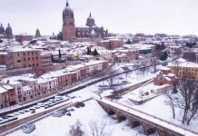 Estado de las carreteras en Salamanca hoy: situación del tráfico por la borrasca Kristin Salamanca nevada nieve