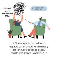 Sesiones de terapia para estudiantes