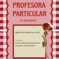 Clases particulares de INGLÉS (ESO, Bachillerato y PAU)